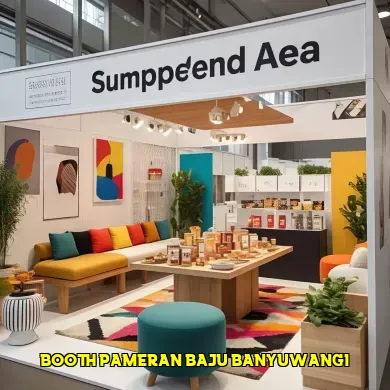 booth pameran baju banyuwangi